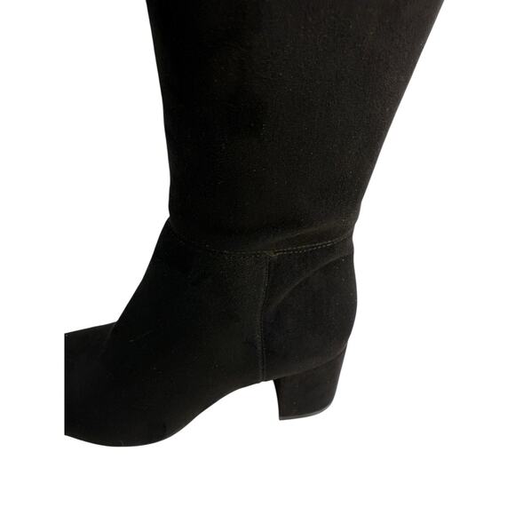 INC International Concepts Women's Size 5 Roann Knee High Boots Black Suede NWB - Picture 3 of 14